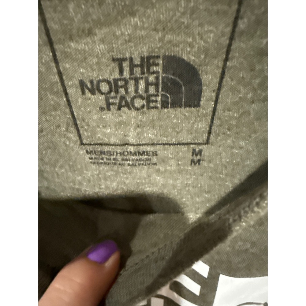 The North Face Mens Half Dome Logo T-Shirt 2 Pack Black Olive Green Size Medium - Picture 6 of 8